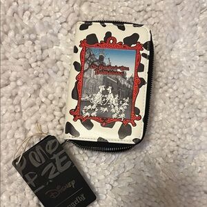 Loungefly 101 Dalmatians Black and White Wallet